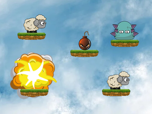 Blobs And Sheep online Arcade game