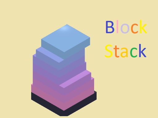 Block Stack online Hypercasual game