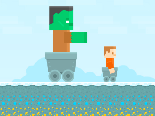 Blockminer Run online Arcade game