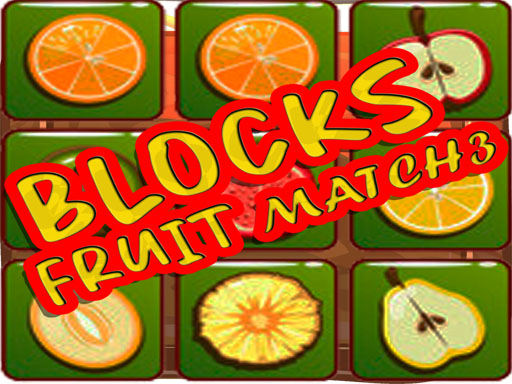 Blocks Fruit Match3 online game