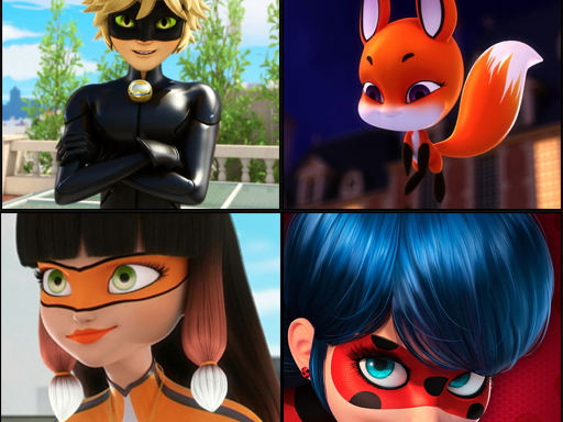 Blocks Miraculous ladybug Match online Puzzle game