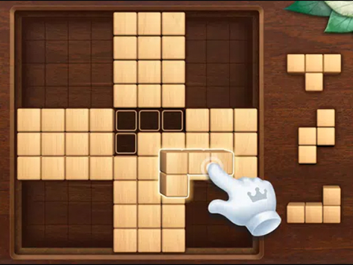 Blocks Puzzle Wood online Puzzle game