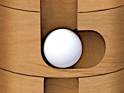 Blocky Ball 3D online Puzzle game