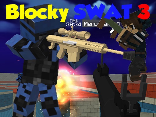 Blocky Combat Swat 3 2022 online game