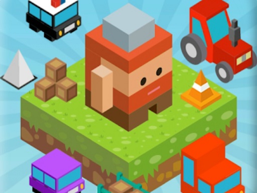 Blocky Fun Roads online game