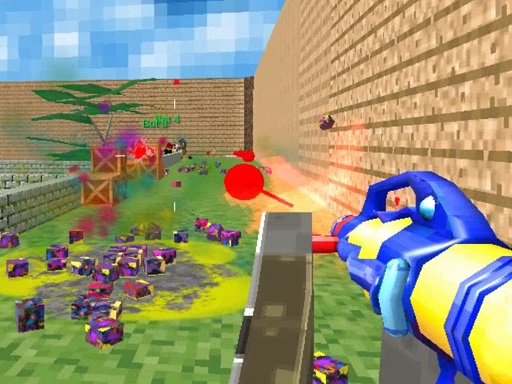 Blocky Gun Paintball 2022 online game