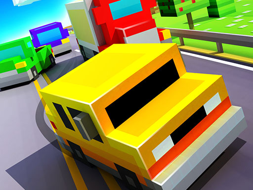 Blocky Highway: Traffic Racing -race online game