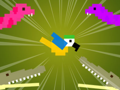 Blocky Parrot online Hypercasual game