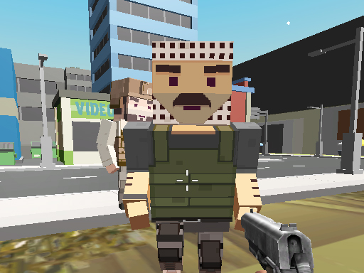Blocky Pixel online Shooting game