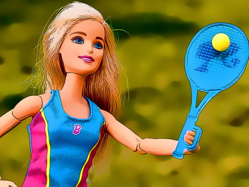 Blonde Doll Fashion Style Puzzle online game