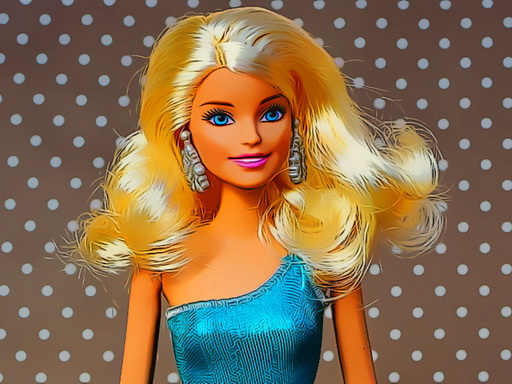Blonde Dolls Hairstyle Jigsaw online game