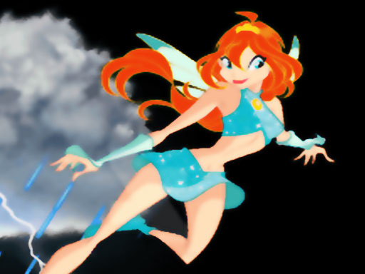 Bloom Sky Adventure online Girls game