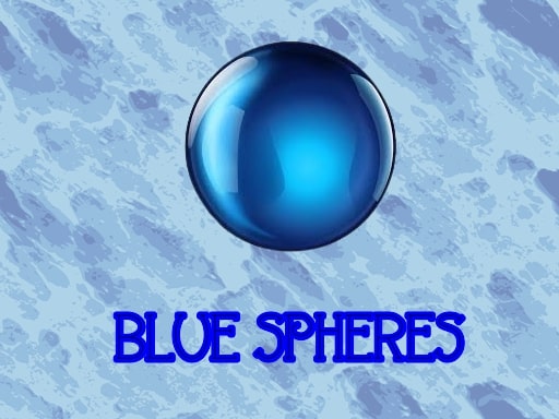 Blue spheres online game