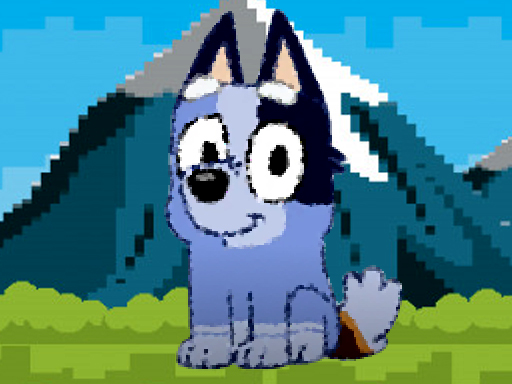 bluey dog pixal online game