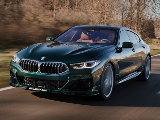 BMW B8 Gran Coupe Slide online game