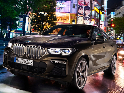 BMW X6 M50i Puzzle online game