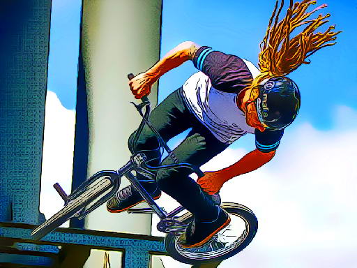 BMX Bikers Jigsaw online game