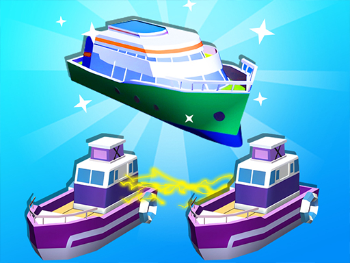 Boat Merge & Race online Racing game