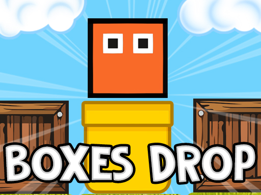Boxes Drop online Puzzle game
