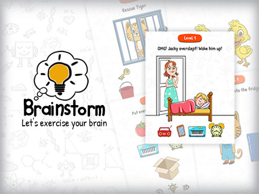 Brainstorm online Puzzle game