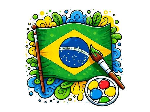 Brazil Coloring Adventure online game