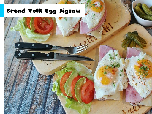 Bread Yolk Egg Jigsaw online Puzzle game