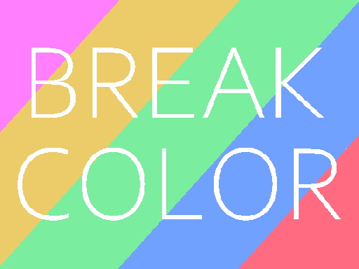 Break color online game