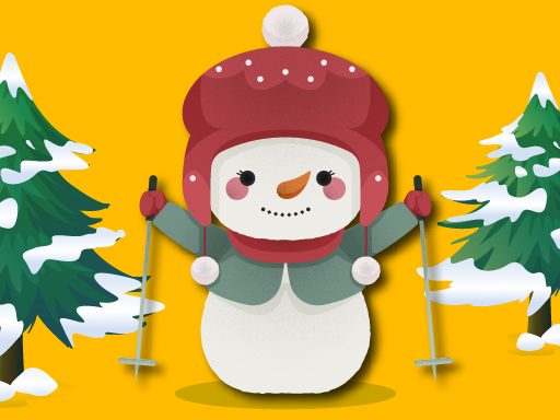 Break The Snowman Xmas online Puzzle game
