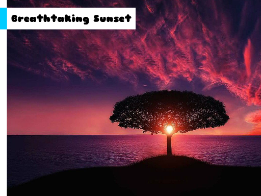Breathtaking Sunset Jigsaw online game