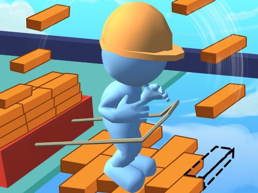 Brick Rush 3D online Racing game