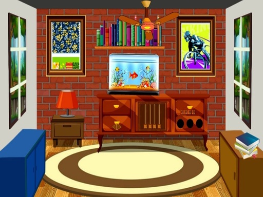 Brick Wall House Escape online game