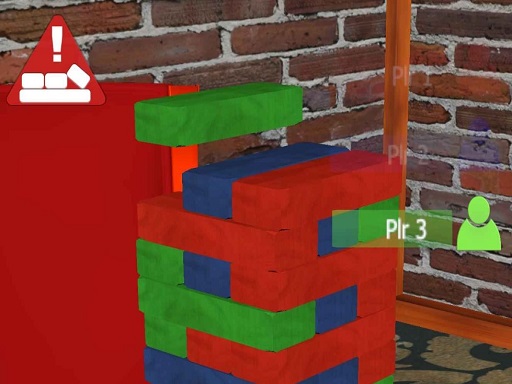 Bricks Jenga 3D online game