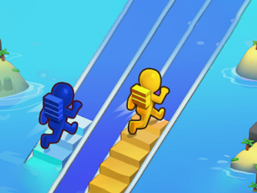 Bridge Ladder Race Stair game online Hypercasual game