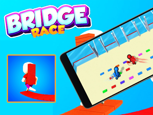 Bridge Race Run 3D online Hypercasual game