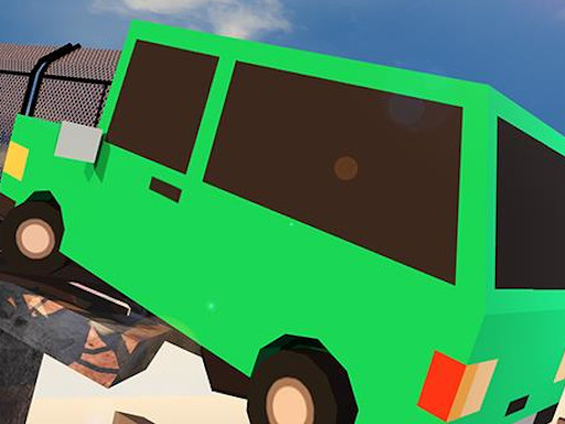 Broken Bridge Car Driving online Racing game