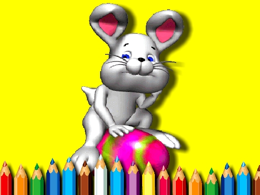 BTS Easter Coloring Book online Puzzle game
