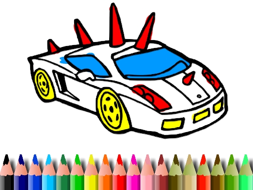 BTS GTA Cars Coloring online game