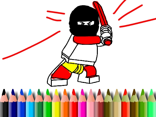 BTS Lego Coloring Book online game