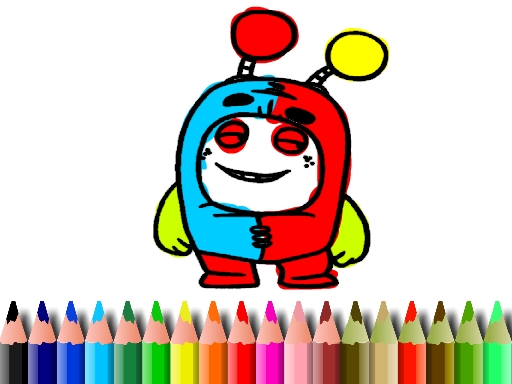BTS OddBods Coloring Book online game