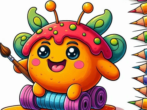 BTS Sprunki Coloring Book online Girls game