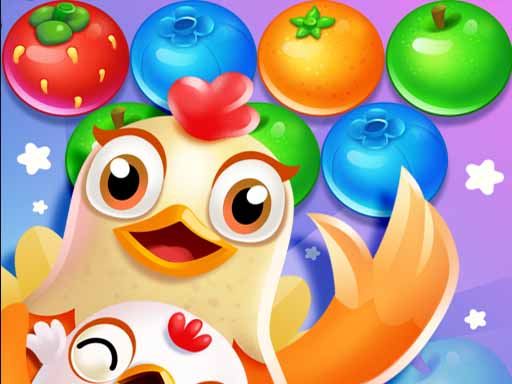 Bubble Shooter Chicken online Puzzle game