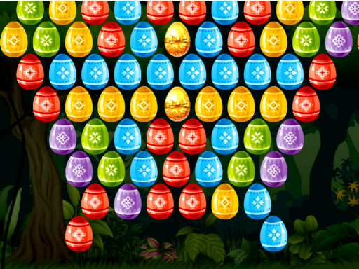 Bubble Shooter Easter online Clicker game