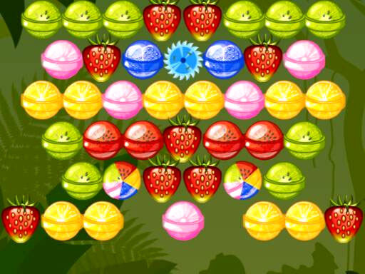 Bubble Shooter Fruits Candies online game