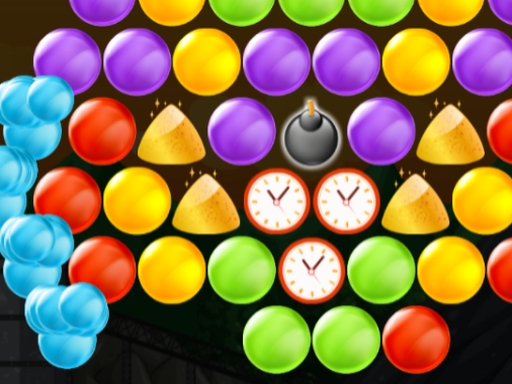 Bubble Shooter Gold Mining online Puzzle game