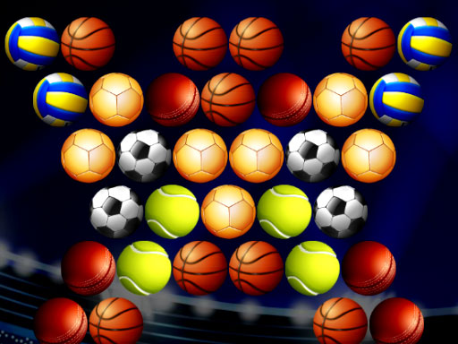 Bubble Shooter Golden Football online Boys game