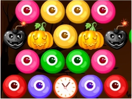 Bubble Shooter Spooky  online Puzzle game