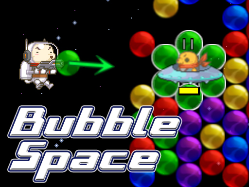 Bubble Space online Puzzle game