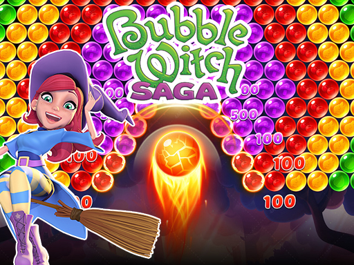 Bubble Witch Saga online Puzzle game