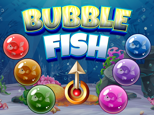Bubbles Fish online Puzzle game