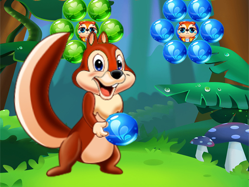 Bubbles Shooter Squirrel online game